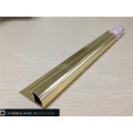 Aluminium Radius Tile Trim in Anodised Imitation Titanium Gold Color